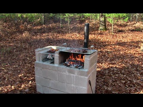 Video: Do-it-yourself barbecues for relaxing in the country and going out into nature