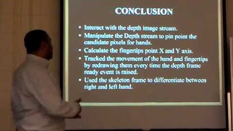 Kinect Project 1-hand finger detection