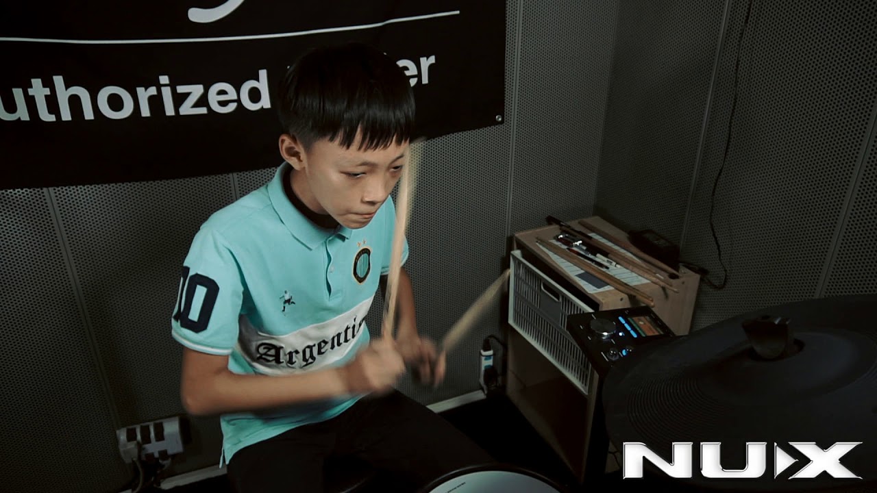 NUX DM-7 Digital Drum Kit Demo
