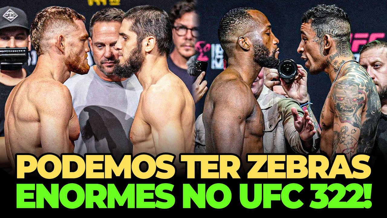 PALPITES PRÉ UFC 322! ATENÇÃO! ESSE CARD PODE DAR MUITA ZEBRA!