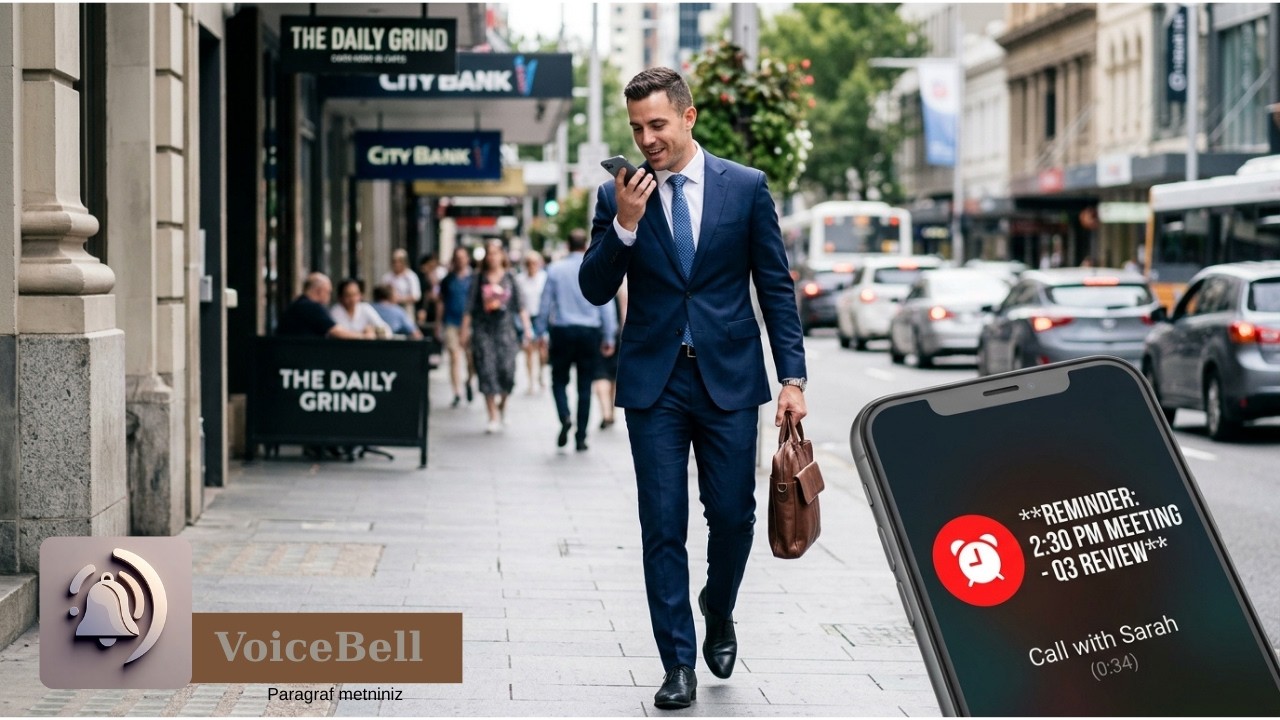 VOICEBELL: Sadece Konuşarak Alarm ve Hatırlatıcı Kurun