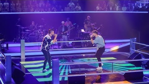 Thumbnail of Julian Pförtner vs Michi Gallistl - There's Nothing Holding Me Back|The Voice 2022 (Germany)|Battles