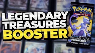Opening a LEGENDARY TREASURES Booster Pack