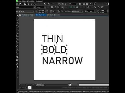 Variable Fonts en CorelDRAW - YouTube