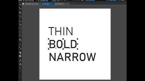 Variable Fonts en CorelDRAW