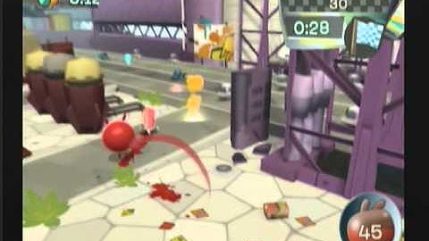 DE BLOB Wii Walkthrough Part 3A Downtown