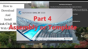 Road Design Part 4   Creating Assembly Or Template  in Civil 3D 2020 By Abel M