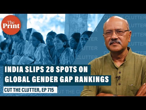 Raining bad news on rankings as Modi’s India falls 28 spots on WEF’s Global Gender Gap Report
