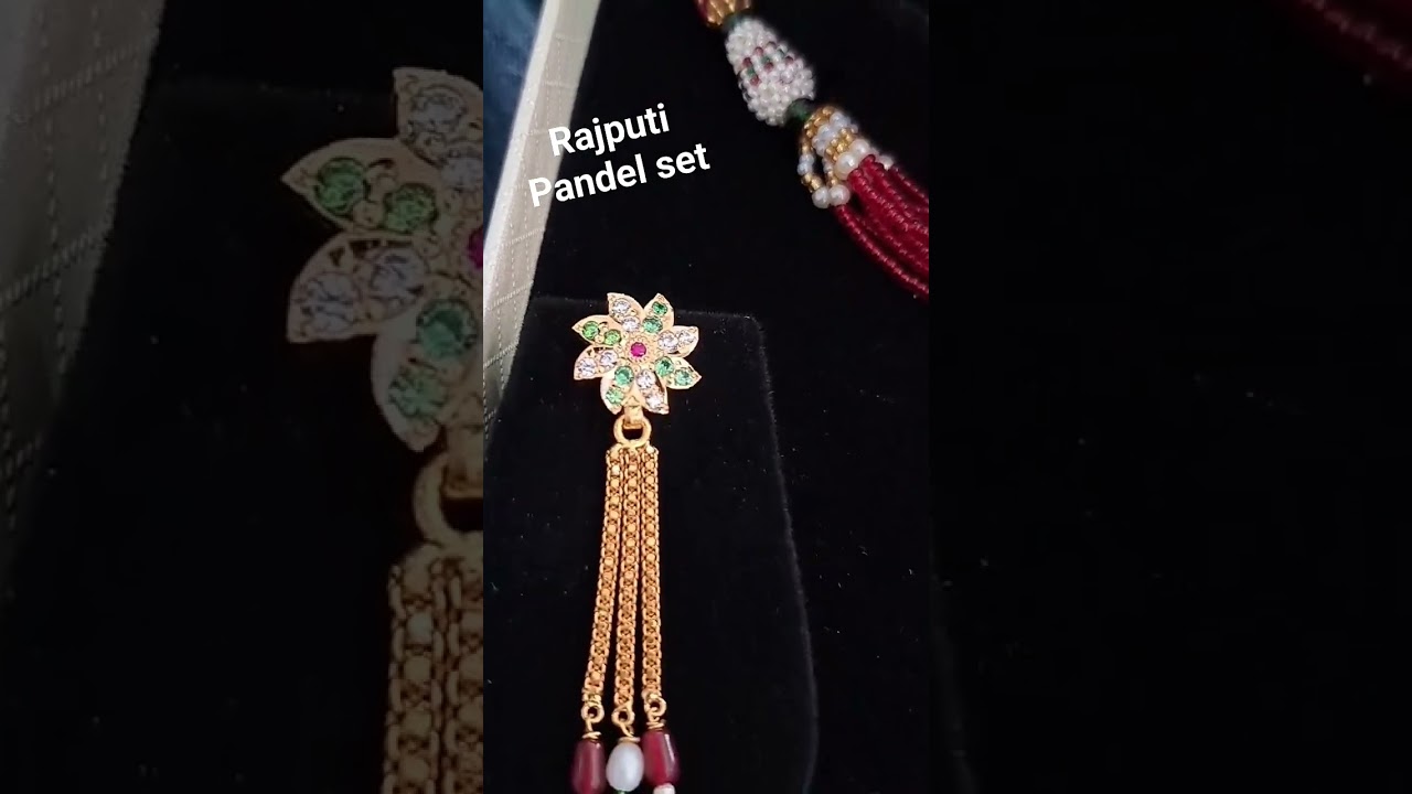 Pin by SS die cutter jaipur on rajputi jewellery | Jewelry design earrings,  Bridal jewelry collection, Gold earrings models