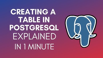 How To Create A Table In PostgreSQL (2025)