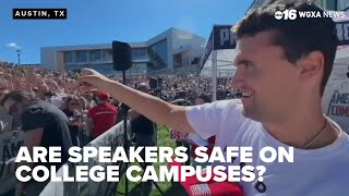 Celebrity Charlie Kirk shooting raises concerns over campus speaker safety at local universities Net Worth