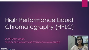 GC, GCMS, HPLC technique - HPLC fundamentals and principles training