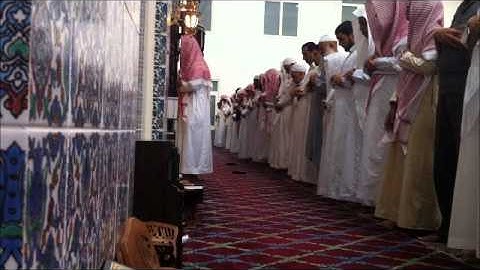 عشاء 3-11-1432هجري تلاوه من سوره الاسراء.