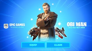 Obi Wan Kenobi's Fortnite Skin! (Star Wars)🤯