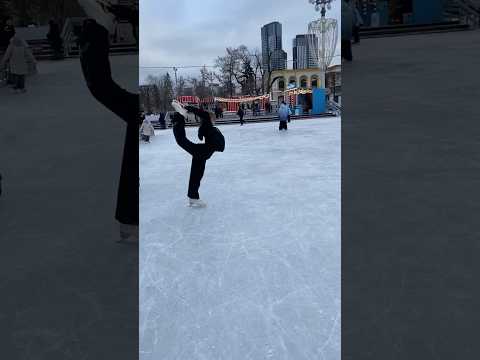 вращение бильман🫶 #figureskating #iceskating #фигурноекатание #рек #вднх #sports