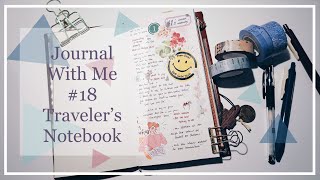 Journal With Me #18 in Traveler's Notebook
