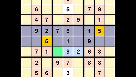 How to Solve Washington Times Sudoku Difficult June 5, 2022