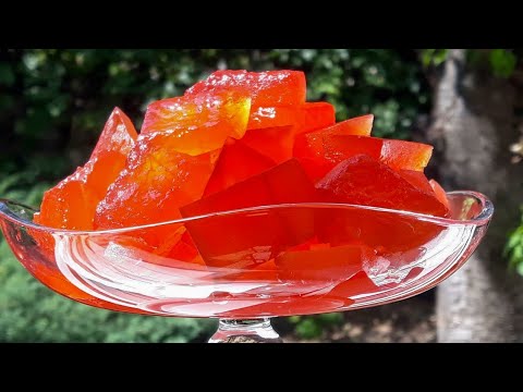 PERFECT JELIBON TRANSPARENCY RED (Watermelon Shell Jam, Jam Recipes)