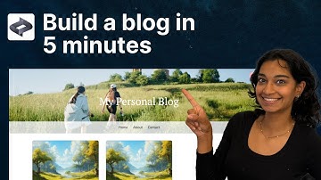Build a blog in 5 minutes