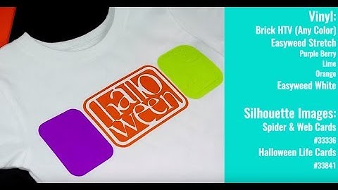 How to get an embossed look with Siser Brick Heat Transfer Vinyl