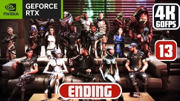 Mass Effect 2 Legendary Edition Gameplay Walkthrough Part 13 ENDING [4K 60FPS PC] - No Commentary