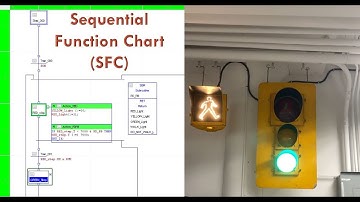 PLC | Traffic Lights | Sequential Function Chart (SFC) Program