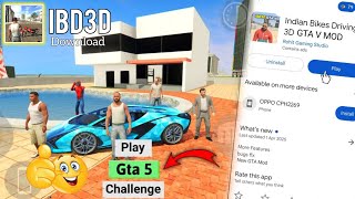 How to Download GTA 5 Mod in Indian Bike Driving 3D (IBD3D) | 100% Working Tutorial 💥