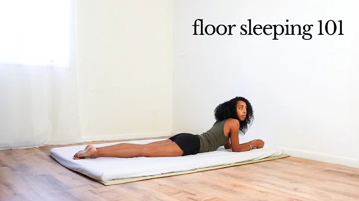 I sleep on the floor for better health - here's how  | Japanese futon