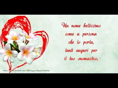 Buon Onomastico Cristoforo Youtube