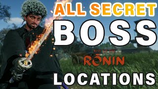All 9 Secret Bosses in ► Rise of the Ronin
