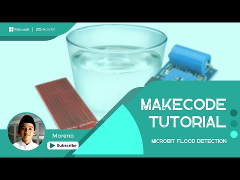 Microbit Flood Detection | MakeCode Microbit
