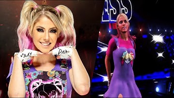 WWE 2K20 ALEXA BLISS UPDATED ENTRANCE