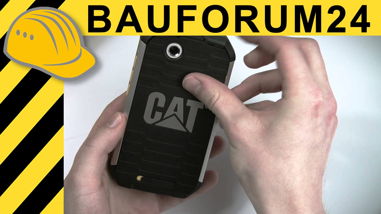 Cat B15 Unboxing Outdoor Handy Von Caterpillar Im Ersten Hands On Test Youtube