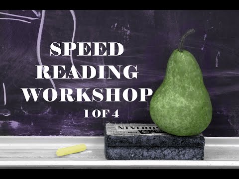 Speed Reading 101 - Free Speed Reading Class (1/4)