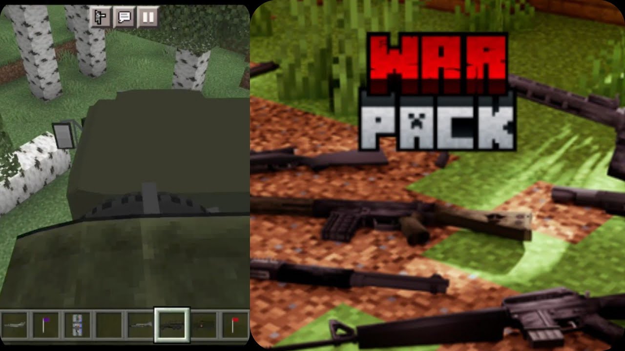 Обзор на мод под названием 3D оружия