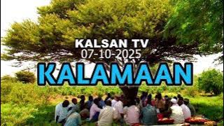 KALAMAAN 07 OCTOBER 2025