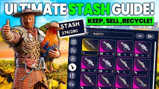 The ULTIMATE Stash Managment Guide in Arc Raiders | What to Keep, Sell & Recycle!