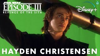 Hayden Christensen Behind the Scenes Star Wars Revenge of the Sith