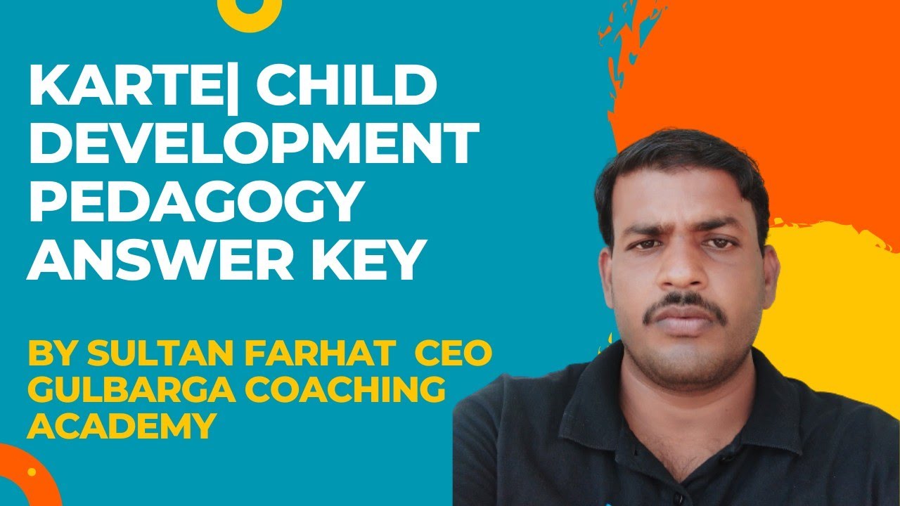 kartet | Child development and pedagogy exact and accurate answer key ...