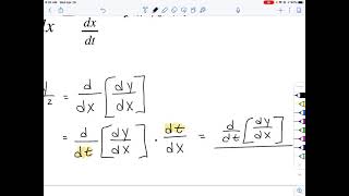 Finding First And Second Derivatives Of Parametric Equations