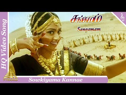 Sowkiyama Kannae Video Song  Sangamam Tamil Movie Songs RahmanVindhyaPyramid Music