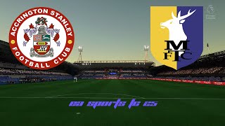 Partido de liga contra el Mansfield Town ⚽ #easportsfc25gameplay #easportsfc25