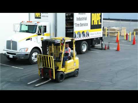 Mobile Industrial Tire Service from Papé Material Handling