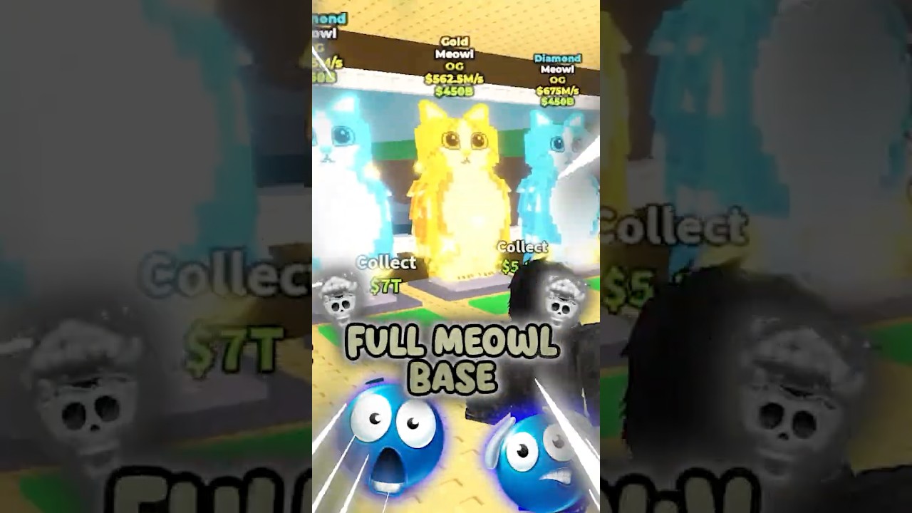OVERPAY Trade For FULL Meowl OG Base...  #roblox #stealabrainrot