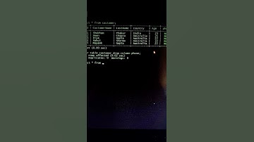 Remove one column from the existing table in SQL. #mysql