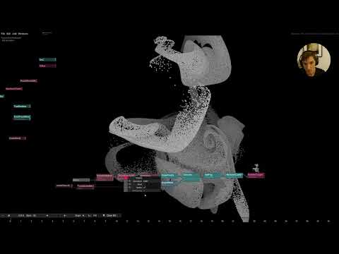 Tooll3 - Emit Points on Mesh experiment