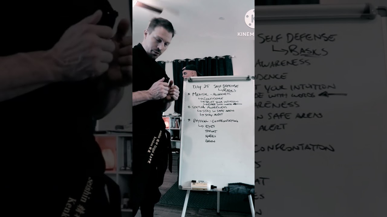 Basic Self-Defense Technique and Philosophy for beginners-AVOID ATTACK- Full video on my YouTube