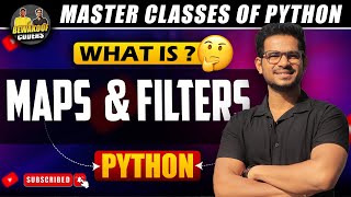Python Essentials: Master Maps and Filters for Smarter Coding 🎓| by Prasanna Sir | BEWAKOOF CODERS