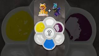 Mixing Colors Super Mario Characters ❤️❤️❤️ #colormixing #satisfying #colors