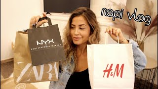 őszi shopping vlog + az egyik kedvenc édesség receptem